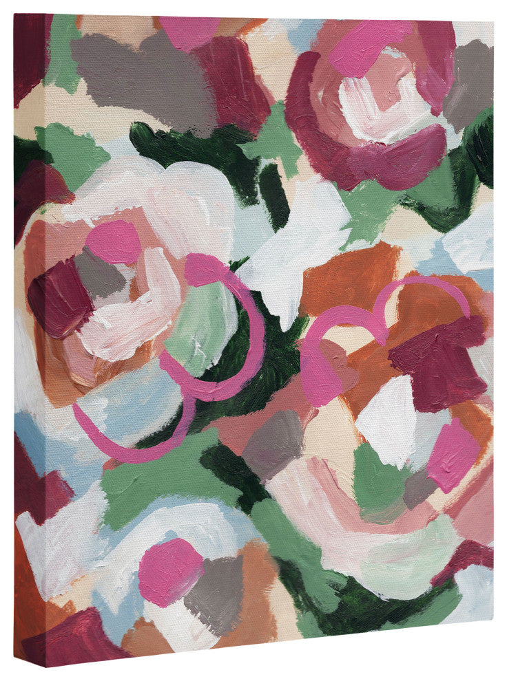 Laura Fedorowicz Poppy Petals Art Canvas