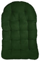 Noble Gray Indoor Hunter Green Egg Chair Cushion