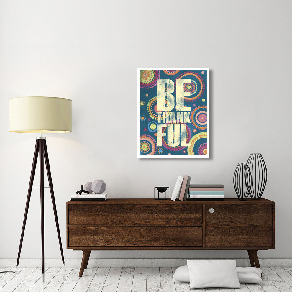 "Bright Be Thankful" Digital Paper Print by Anne Tavoletti, 30"x37"