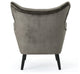 GDF Studio Ashton Mid Century New Velvet Armchair, Gray