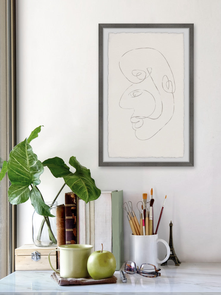 "Live Your Passion" Framed Painting Print, 8x12