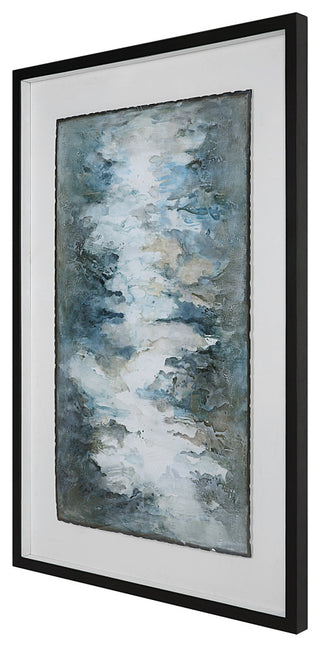 Uttermost LakeSide Grande Framed Abstract print