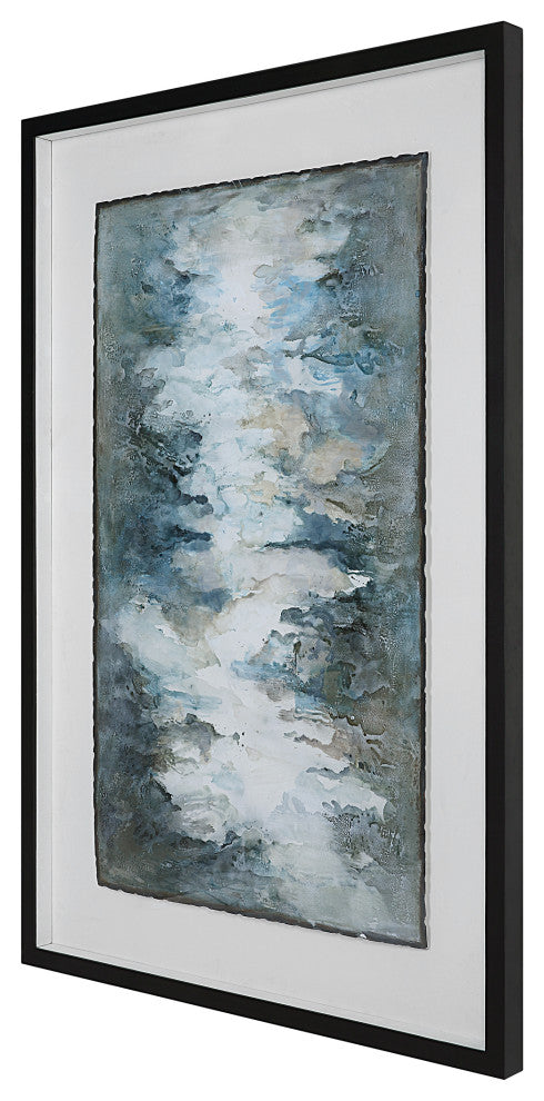 Uttermost LakeSide Grande Framed Abstract print
