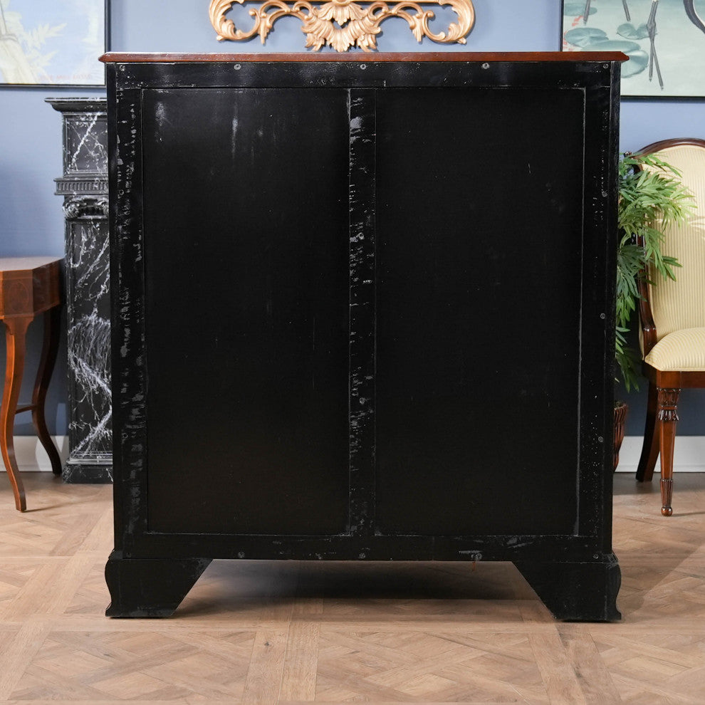 Banded Mahogany Chest