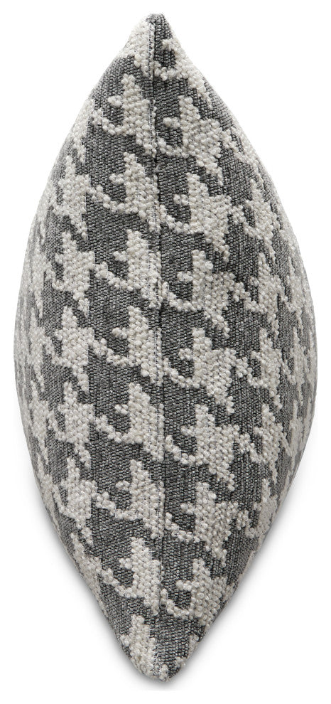 Moonbeam Georgia 13"x24" Chenille Pillow, Set of 2, Dove Gray