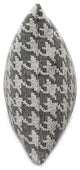 Moonbeam Georgia 13"x24" Chenille Pillow, Set of 2, Dove Gray