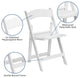 2 Pack 1000 LB Weight Capacity Hercules Folding Chair, White