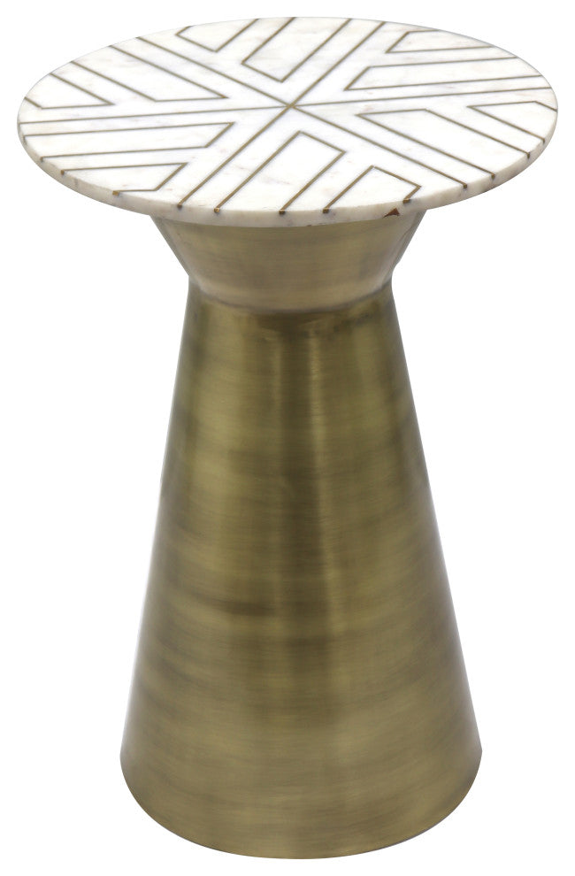 Kenroy 47043GLD Accent Table, Bellamy