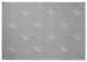 Feather Pattern Spring Chenille Rug, Gray, 5'x7'