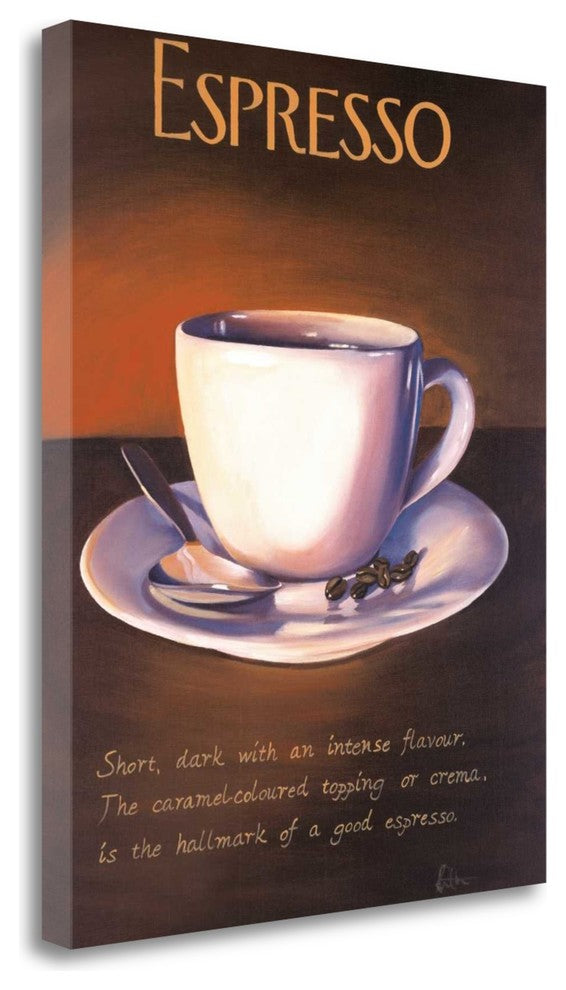 "Urban Espresso" By Paul Kenton, Giclee Print on Gallery Wrap Canvas