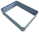 Raised Garden Bed Kit, Gray, 47.3"x35.4"x11.8"