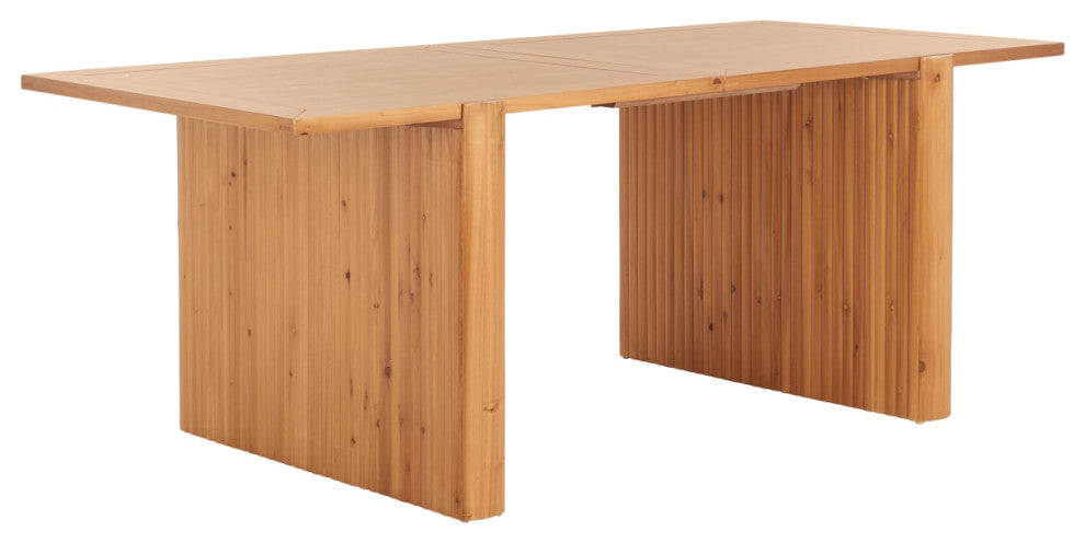 Safavieh Buckley 78" Dining Table, Brown