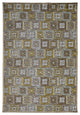 Weave & Wander Soho Mah Soft Chenille Rug, Brown/Green, 5'3"x7'6"