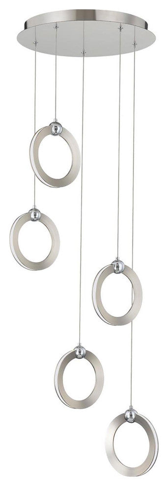 Hermosa LED 5-Light Multi-Pendant