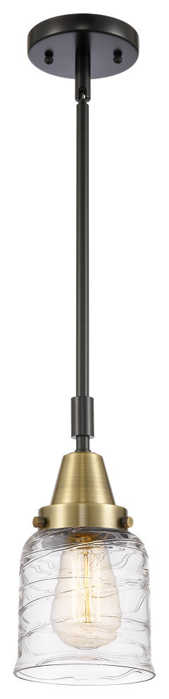 Innovations 447-1S-BAB-G513 1-Light Mini Pendant, Black Antique Brass