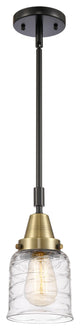 Innovations 447-1S-BAB-G513 1-Light Mini Pendant, Black Antique Brass