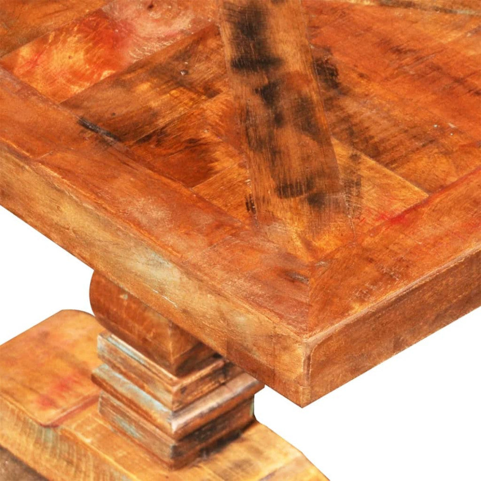 vidaXL Coffee Table Solid Reclaimed Wood