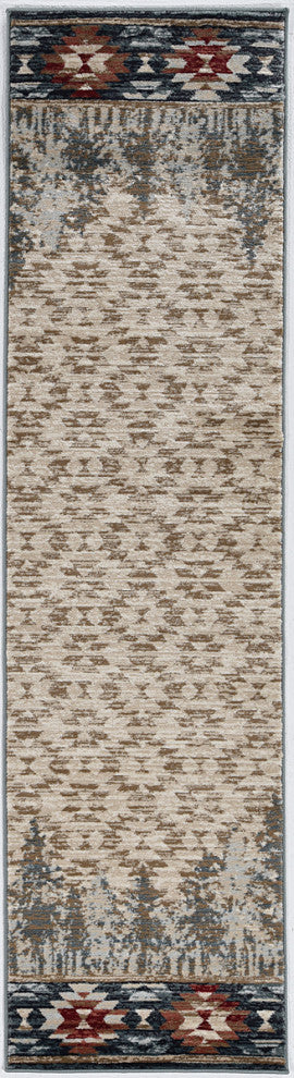 KAS Chester 5632 Ivory Harvest Area Rug, 8'x10'