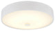63004L-2 LED Large Flush Mount Ceiling Light Fixture, White 14" Diameter