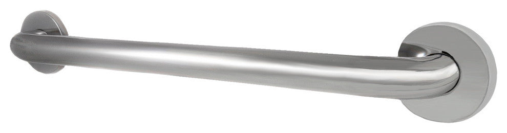 Clench Stainless Steel Grab Bar, 30', Bright Polished