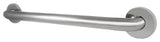Clench Stainless Steel Grab Bar, 30', Bright Polished