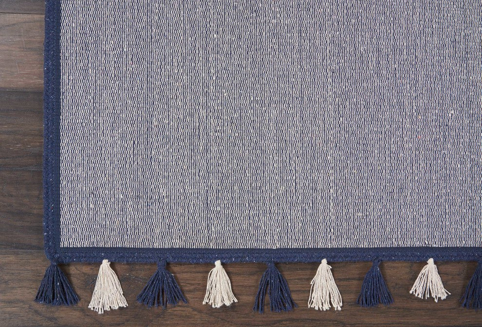 Nourison Otto Navy Area Rug, 5'x7'6"