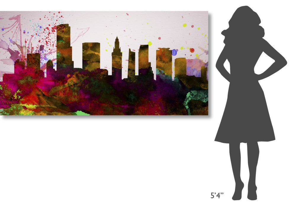 "Miami City Skyline" Fine Art Print