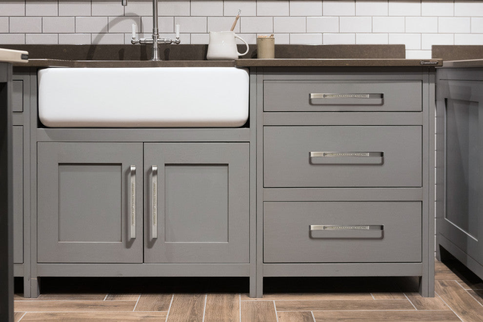 Utopia Alley Gleam Cabinet Pull, Brushed Nickel, 7.5", 1 Pack