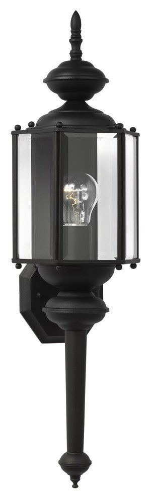 Generation Lighting Lighting 1-Light Outdoor Lantern, Black