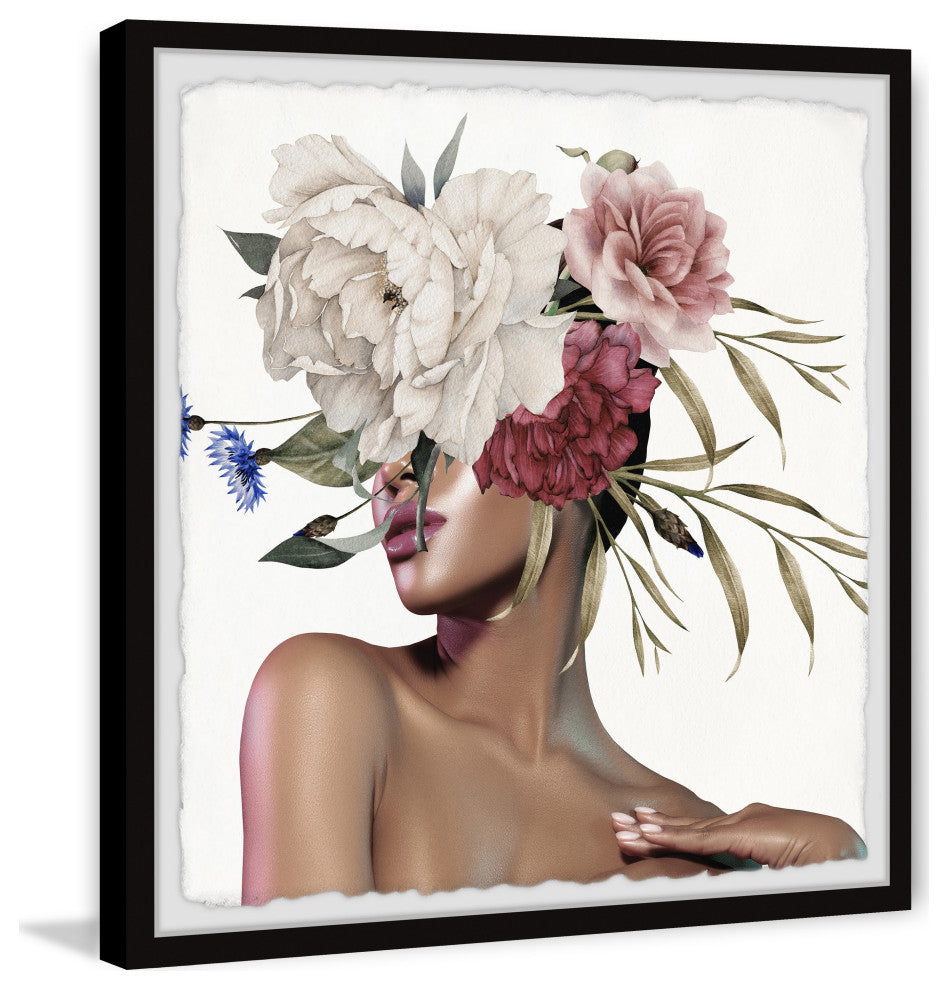 "Time Changes Everyone" Framed Painting Print, 12x12