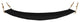 Hammock with Mounting Hardware, Black, Full