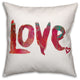 Love 18x18 Throw Pillow