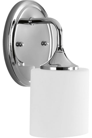 Progress Lighting 1 100W Medium Bath Bracket, Polished Chrome