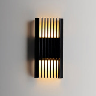 ET2 E30114 Rampart 12" Tall LED Outdoor Wall Sconce - Black