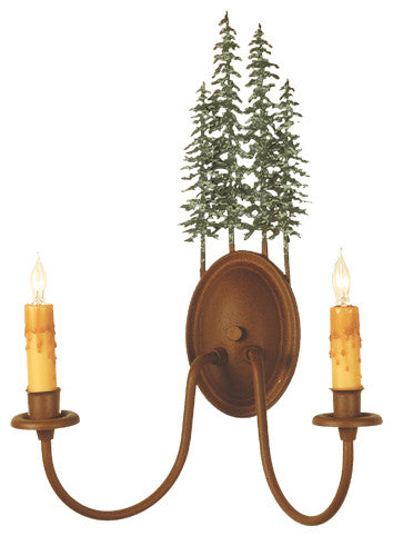 14.5W Tall Pines 2 LT Wall Sconce