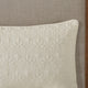 Madison Park Quebec 3 Piece Fitted Bedspread Set, Cream