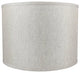 Classic Drum Smooth Linen Lamp Shade, Oatmeal, 14"