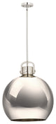 Innovations Lighting 710-1S-PN-M710-18PN Newton Sphere 1 Light 18" Pendant