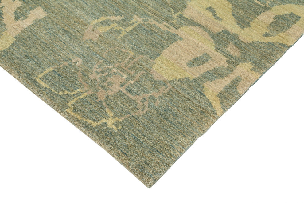 Rug N Carpet - Handwoven Oriental 10' 1" x 13' 11" One-of-a-Kind Oushak Area Rug