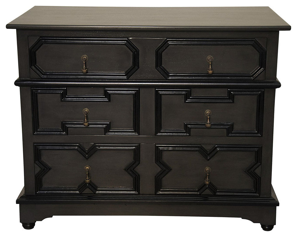 Noir Furniture Watson Dresser, Pale