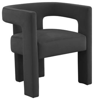 Sloane Black Velvet Chair