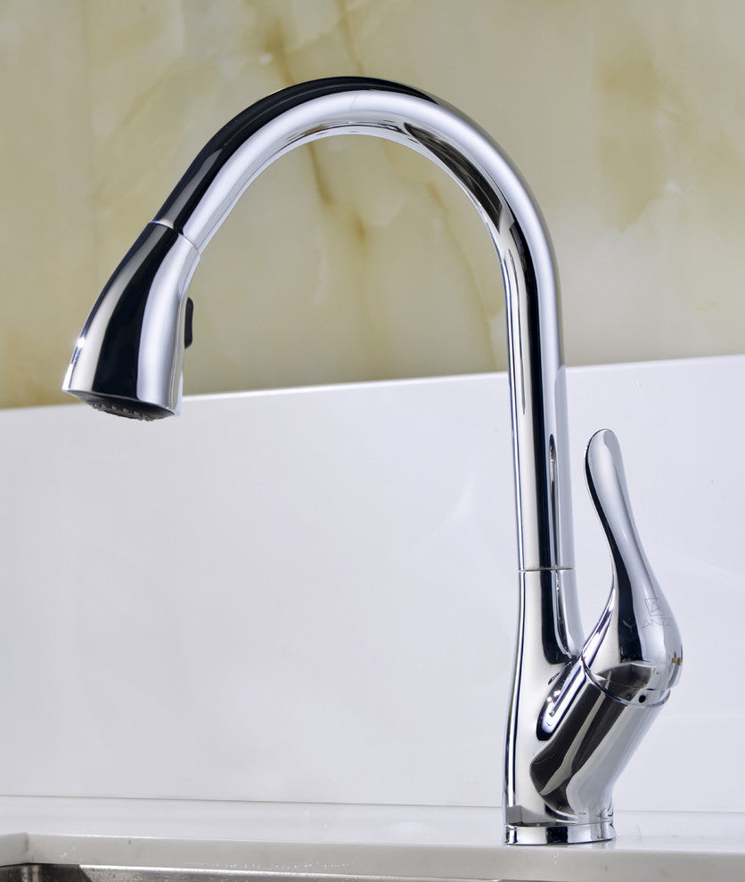 Elysian Farmhouse 36" Double Bowl Sink, Accent Faucet, Polished Chrome