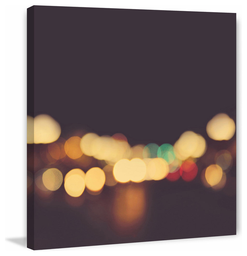 Marmont Hill, "Bokeh Drive" Painting Print on Wrapped Canvas, 48x48