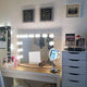 Hollywood Glow Plus Vanity Mirror, Champagne Gold, Clear Bulbs, Non-Bluetooth
