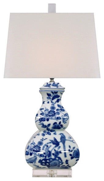 Blue & White Porcelain Table Lamp