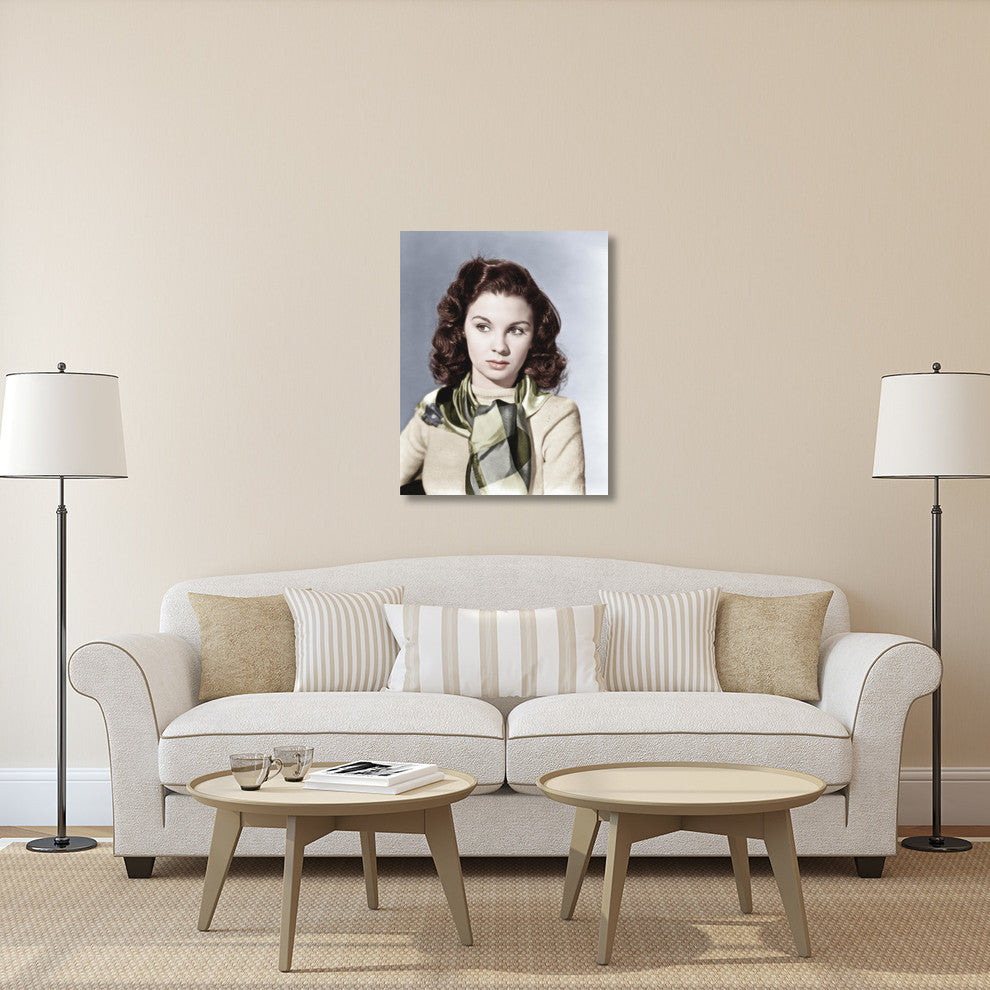 "Jean Simmons" Stretched Canvas Giclee by Hollywood Photo Archive, 32x40"