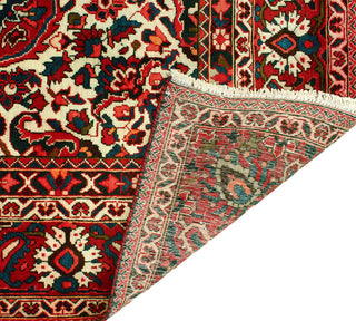 Fine Vintage Distressed Marly Red/Ivory Rug, 8'2 x 12'0