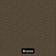 Scroll Pattern 3/8 Thick Indoor Area Rug Carpet, Bronze, 5x7