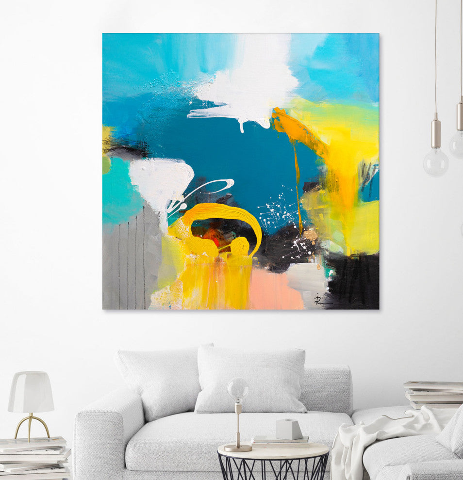 Sealife - 54 x 54 by Ira Ivanova