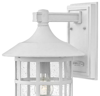 Hinkley Freeport Coastal Elements Medium Wall Mount Lantern, Textured White
